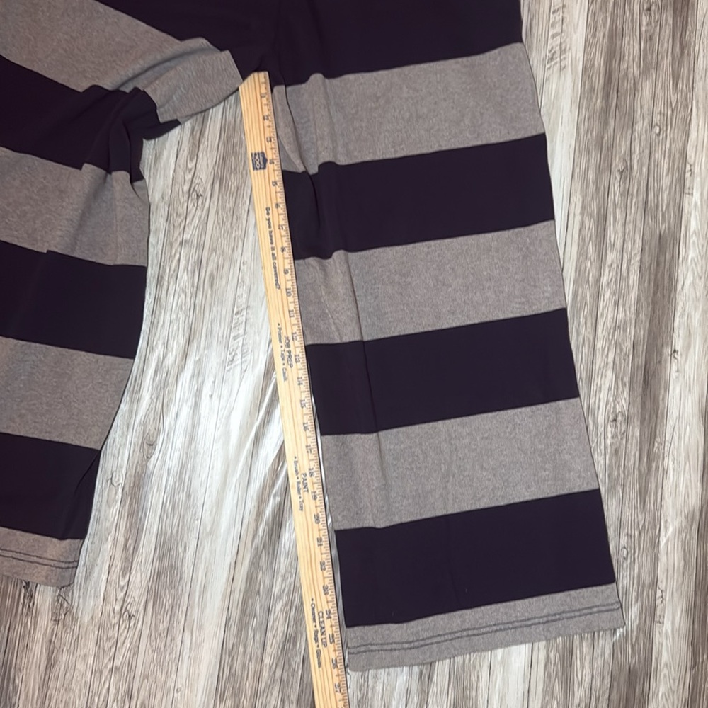 Daily Practice by Anthropologie Rugby Pants Striped Printed High Rise S - Picture 9 of 13